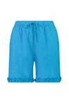 RUFFLE SHORT - cove blue